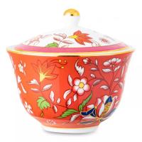 Чайная пара 150 мл Wedgwood Wonderlust красная - 2 фото
