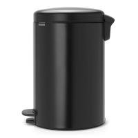 Мусорный бак с педалью 20 л Brabantia NewIcon черный - 2 фото