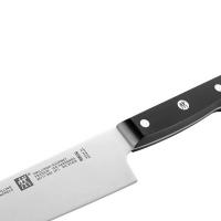 Кухонный нож поварской 20см Zwilling Gourmet чёрный - 3 фото