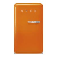 Холодильник 97х54,5 см SMEG 50’s Style FAB10LOR6 оранжевый - 8 фото