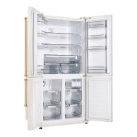 Холодильник French Door 185х91 см Kuppersberg Classic NMFV 18591 C кремовый - 9 фото