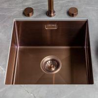 Кухонная мойка 44 см Reginox Miami L 40x40 Copper - 3 фото