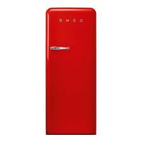 Холодильник однокамерный 153х60 см Smeg 50's Style FAB28RRD5 красный - 6 фото