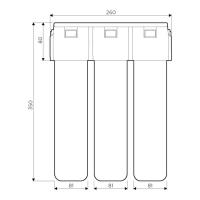 Система фильтрации Pure Drop Lite Omoikiri - 3 фото