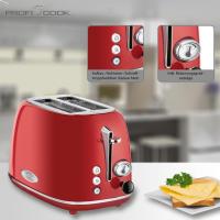 Тостер на 4 ломтика Profi Cook PC-TA 1193 красный - 5 фото