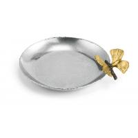 Мелочница 17,5х14 см Michael Aram Butterfly Ginkgo стальная - 3 фото