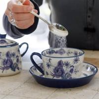 Сахарница  8 см 300 мл Kitchen Craft London Pottery синяя - 5 фото