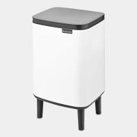 Мусорное ведро 7 л Brabantia Bo Hi белое - 2 фото