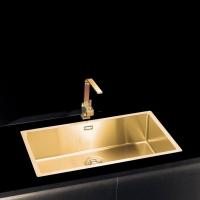 Кухонная мойка 79 см Alveus Monarch Quadrix 60 Bronze - 3 фото