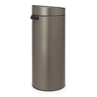 Мусорный бак 30 л Brabantia Touch Bin серый - 3 фото