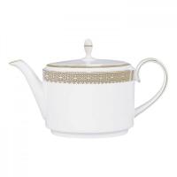 Чайник заварочный 1,1 л Wedgwood Vera Wang Lace Gold - 3 фото