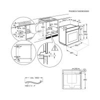 Электрический духовой шкаф 59,5 см Electrolux EOE7P31Z черный - 11 фото