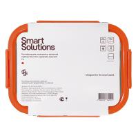 Контейнер 21х16 см 1 л Smart Solutions красный - 5 фото