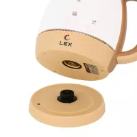 Чайник электрический 1,7 л Lex LX 3002-2 бежевый - 6 фото