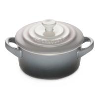 Кокотница керамическая 250 мл Le Creuset серая - 2 фото