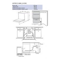 Встраиваемая посудомоечная машина 60 см HiSTORY DI 67BC MSS - 8 фото
