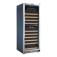 Винный шкаф на 135 бутылок La Sommeliere Prestige MZ135DZ стальной - 1 фото