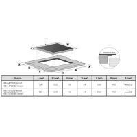 Индукционная варочная панель 90х52 см Korting HIB 95760 BB Smart - 2 фото