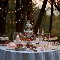 Этажерка 27 см Wedgwood Wild Strawberry - 2 фото