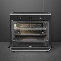 Варочный центр 90х60 см SMEG Concerto CG90IANT9 черный - 3 фото