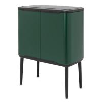 Мусорный бак 11+11+11 л Brabantia Bo Touch Bin зеленая сосна - 5 фото