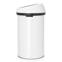 Мусорный бак 60 л Brabantia Touch Bin белый - 2 фото