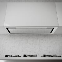 Встраиваемая вытяжка 85 см Sirius SM 927 W 80 белая - 1 фото