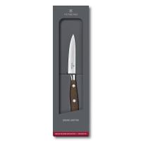 Кухонный нож универсальный 10 см Victorinox Grand Maitre коричневый - 4 фото