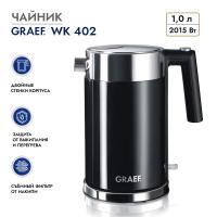 Чайник электрический 1 л Graef WK 402 черный - 6 фото