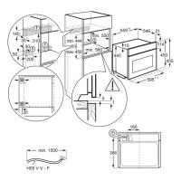 Электрический духовой шкаф 59,5 см Electrolux EVL8E08Z черный - 10 фото