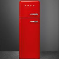 Холодильник двухкамерный 169х60 см Smeg 50's Style FAB30LRD5 красный - 1 фото