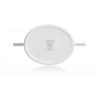 Сахарница с крышкой 9 см 400 мл Noritake Bogart Platinum голубая - 4 фото