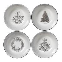 Набор пиал Wedgwood Winter White 4 пр - 1 фото