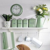 Банка для кофе 11х17 см Kitchen Craft Living Nostalgia Green - 1 фото