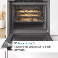 Электрический духовой шкаф 59,4х54,8 см Bosch Serie 6 HBG5370B0 черный - 5 фото