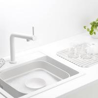 Органайзер для раковины 37,4х34,4х16,1 см Brabantia Sink Side белый - 8 фото