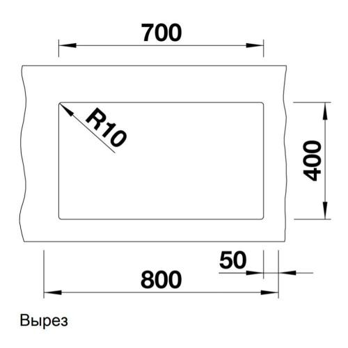 Кухонная мойка 73 см Blanco Subline 700-U шампань