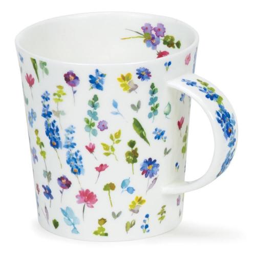 Кружка 320 мл Dunoon Lomond Belles Fleurs голубая