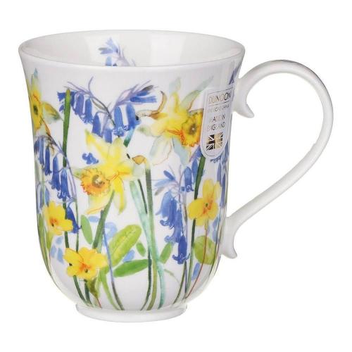Кружка 330 мл Dunoon Braemar Cottage Flowers желтая