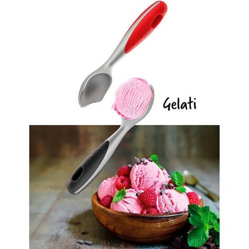 Ложка для мороженого 19 см MOHA Gelati красная