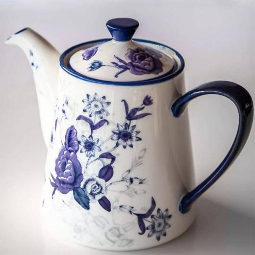 Чайник заварочный 900 мл Kitchen Craft London Pottery синий