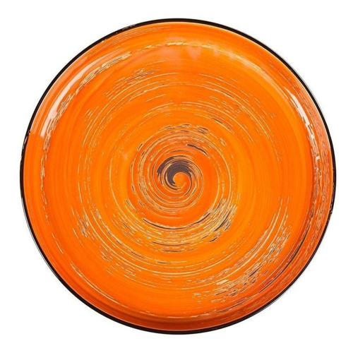 Тарелка с бортом Texture Orange Circular 28 см, h 3,1 см, P.L. Proff Cuisine (мин 3 шт)