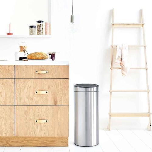 Мусорный бак 30 л Brabantia Touch Bin стальной