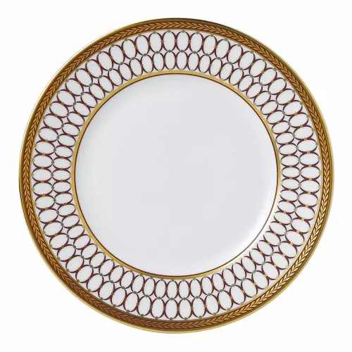 Тарелка десертная 17,7 см Wedgwood Renaissance red красная