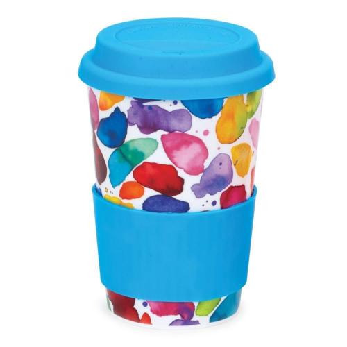 Термокружка Яркие краски 440 мл Dunoon Travel Mug Blobs