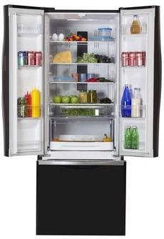 Холодильник 178х68 см Hitachi French Bottom Freezer R-WB482PU2 GGR серое стекло