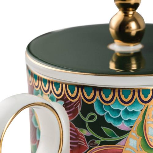Кружка 350 мл Mix&Match Home Magic Dragon зеленая