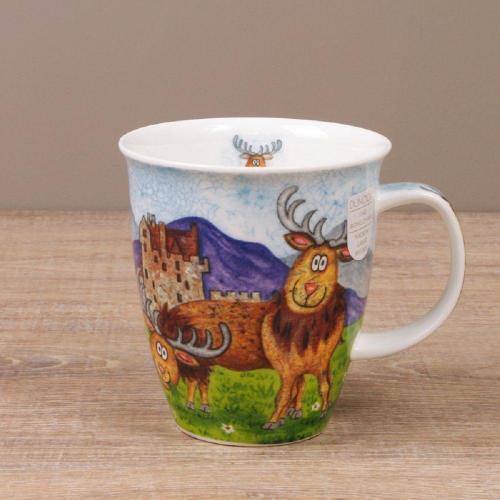 Кружка Олень 480 мл Dunoon Nevis Highland Animals