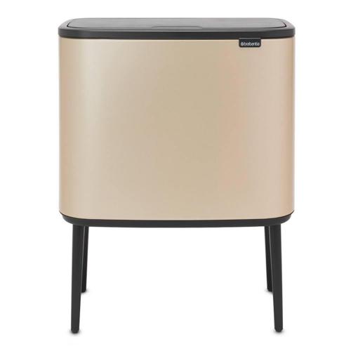 Мусорный бак 11+11+11 л Brabantia Bo Touch Bin шампань