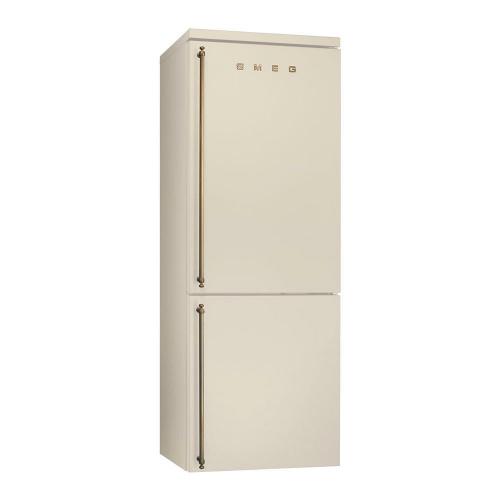 Холодильник двухкамерный 190х70 см Smeg Coloniale FA8003PO кремовый